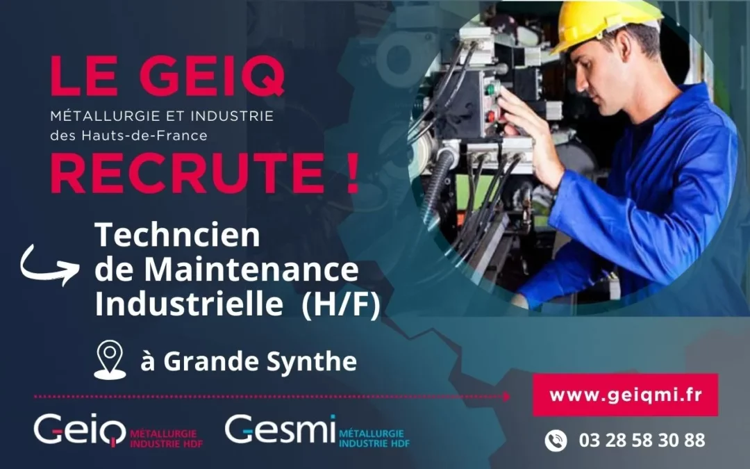 REJOIGNEZ NOTRE ADHERENT EN TANT QUE TECHNICIEN DE MAINTENANCE INDUSTRIELLE