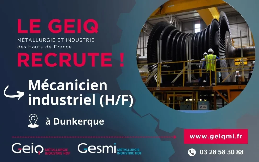 Développe vos compétences de mecanicien Industriel et décrochez un emploi stable !