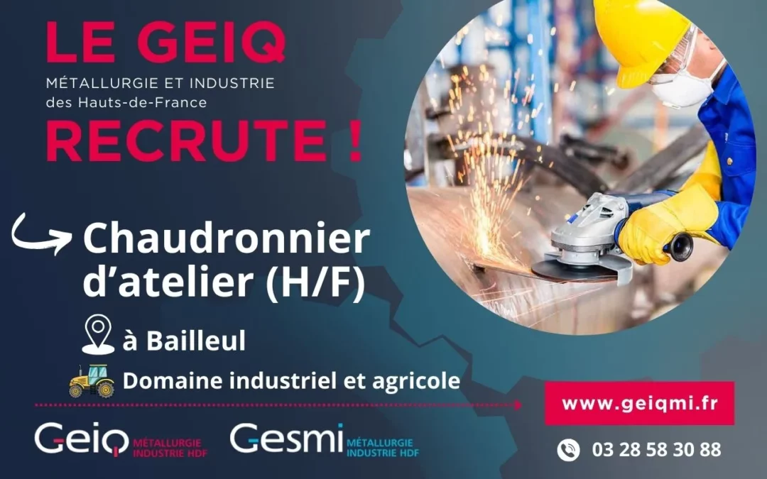 Chaudronnier d'atelier