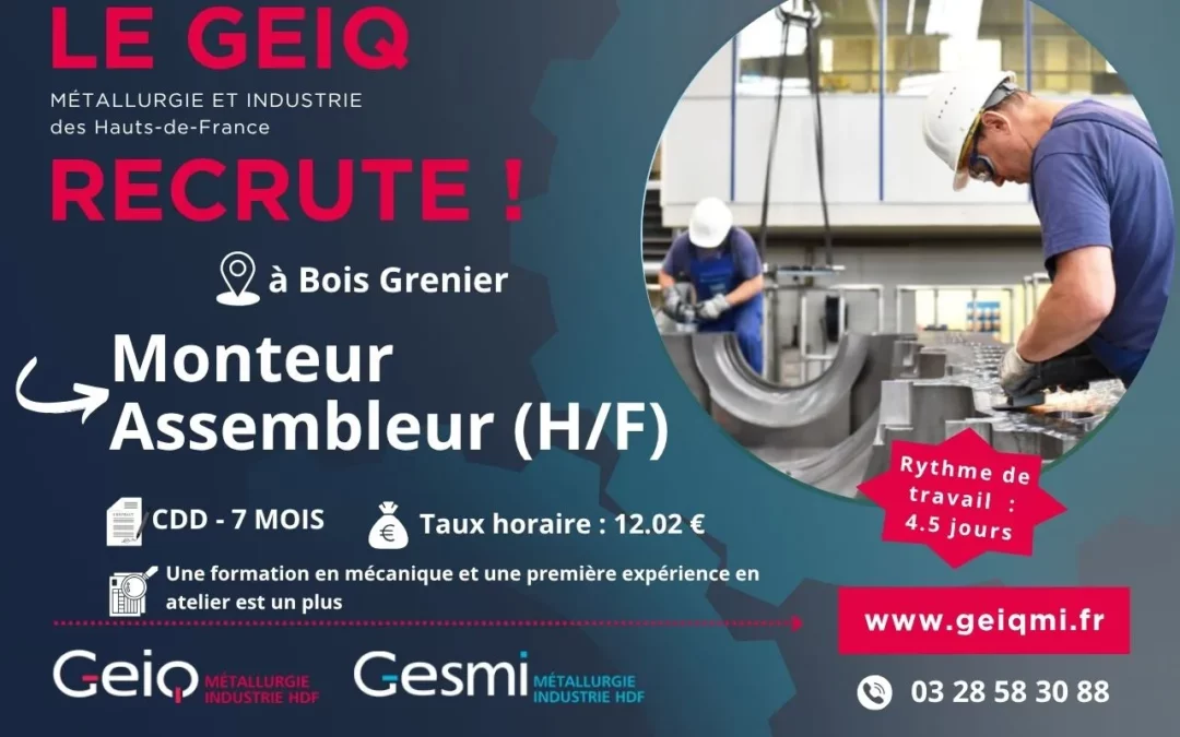 Offre Assembleur(se) Industriel(le)
