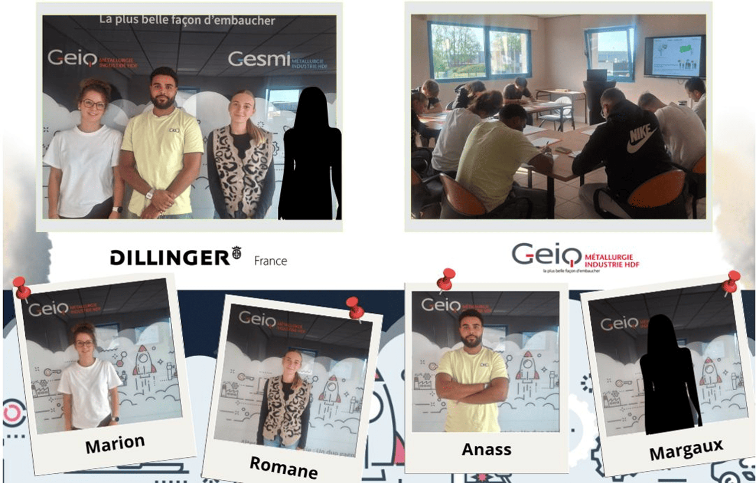 Intégrations en contrat de professionnalisation